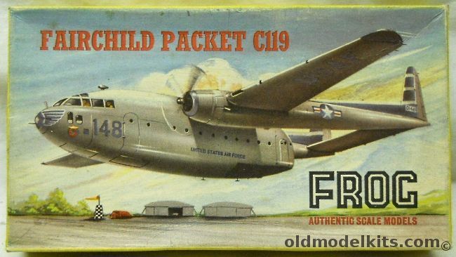 Frog 1/179 Fairchild C-119 Packet Flying Boxcar, 387P plastic model kit